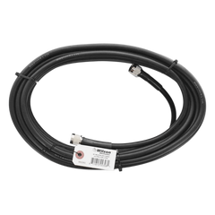 Jumper Coaxial con Cable Wilson-400 | Conector N Macho en los Extremos | 18.28 Metros (60 Pies) de Longitud