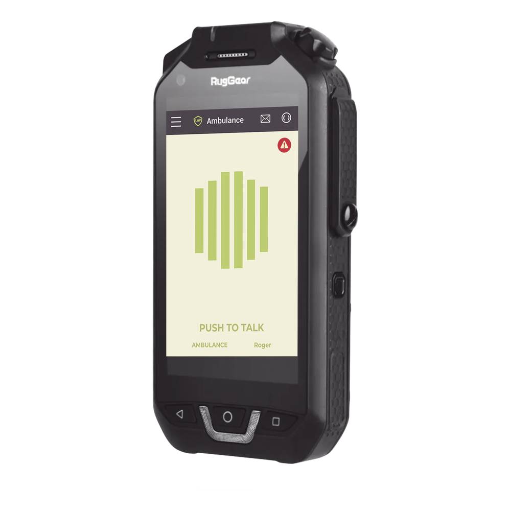 Smartphone PoC de alto rendimiento para aplicaciones PTT de misión crítica IP68 resistente al agua