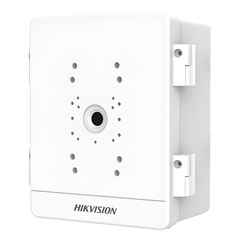 Caja para Videovigilancia para Exterior / Uso en Pared o Poste / IP66 / IK10 / Dimensiones: 387 X 432 X 225 mm / Soporta 3 Dispositivos (PTZ, Bocinas, Cámaras Fijas)