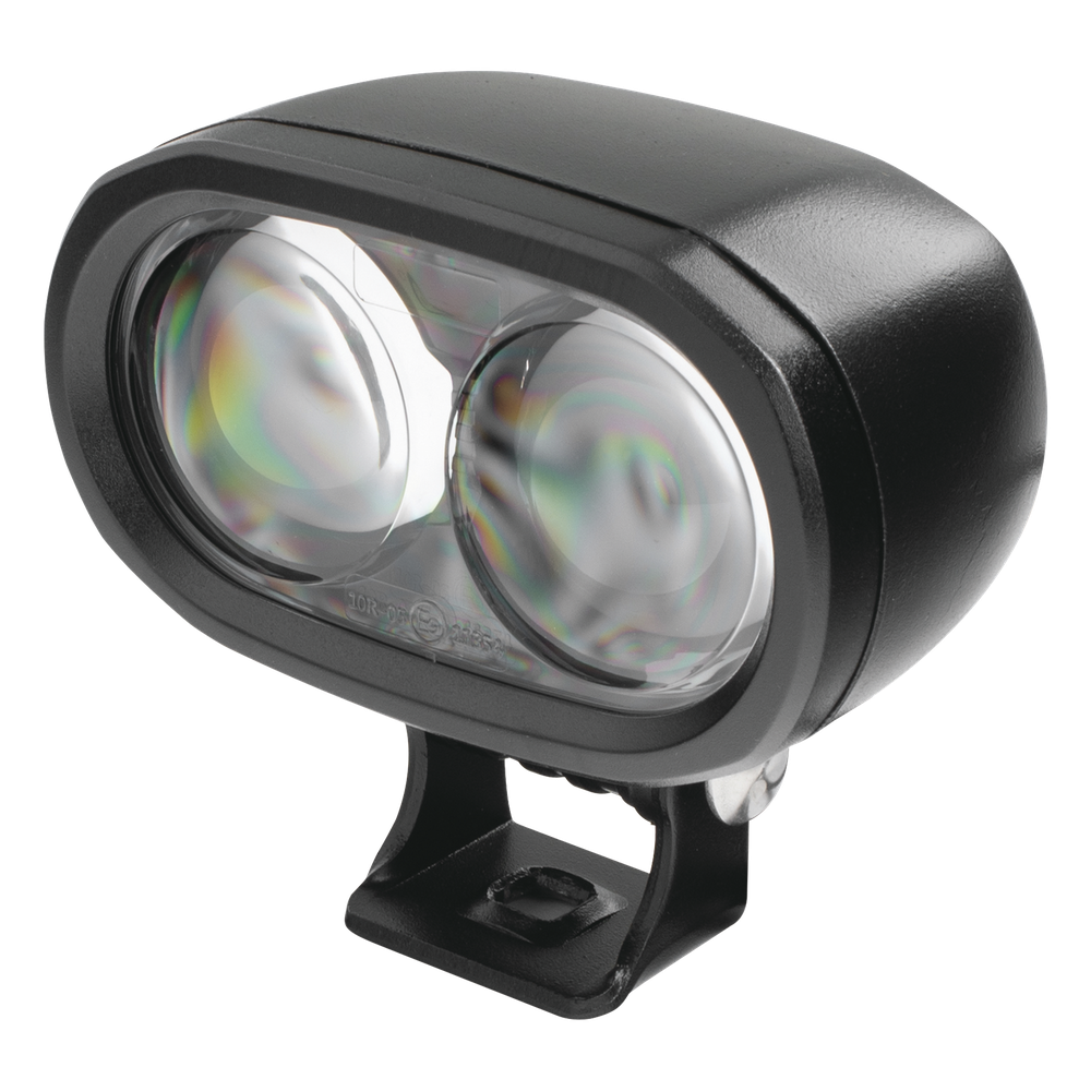 Luz LED de advertencia peatonal de punto azul para montacargas y vehiculos