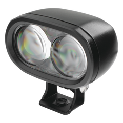 Luz LED de advertencia peatonal de punto azul para montacargas y vehiculos