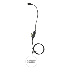 Micrófono de 1 cable serie LOC para  Motorola MOTOTRBO XPR6000/ 7000, DGP4150/ 6150/8050/5050