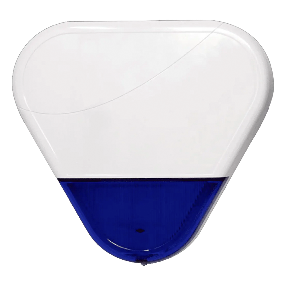 ALULA - Sirena Inalámbrica para Exterior / Volumen Sonoro 100 dBA / Vida Útil Batería 2-5 años / Alimentación AC Opcional / Resistente al Agua IP56 / Compatible Connect+