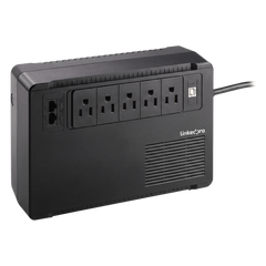 UPS de 750 VA/375 W, Topología Standby, Entrada 120 Vca NEMA 5-15P, de Escritorio, Con 8 Tomas NEMA 5-15R