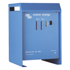 Skylla-TG 24/100 / Cargador de Baterías para Ambientes Marinos 24 V, 100 A / Bancos de 500 a 1000 Ah