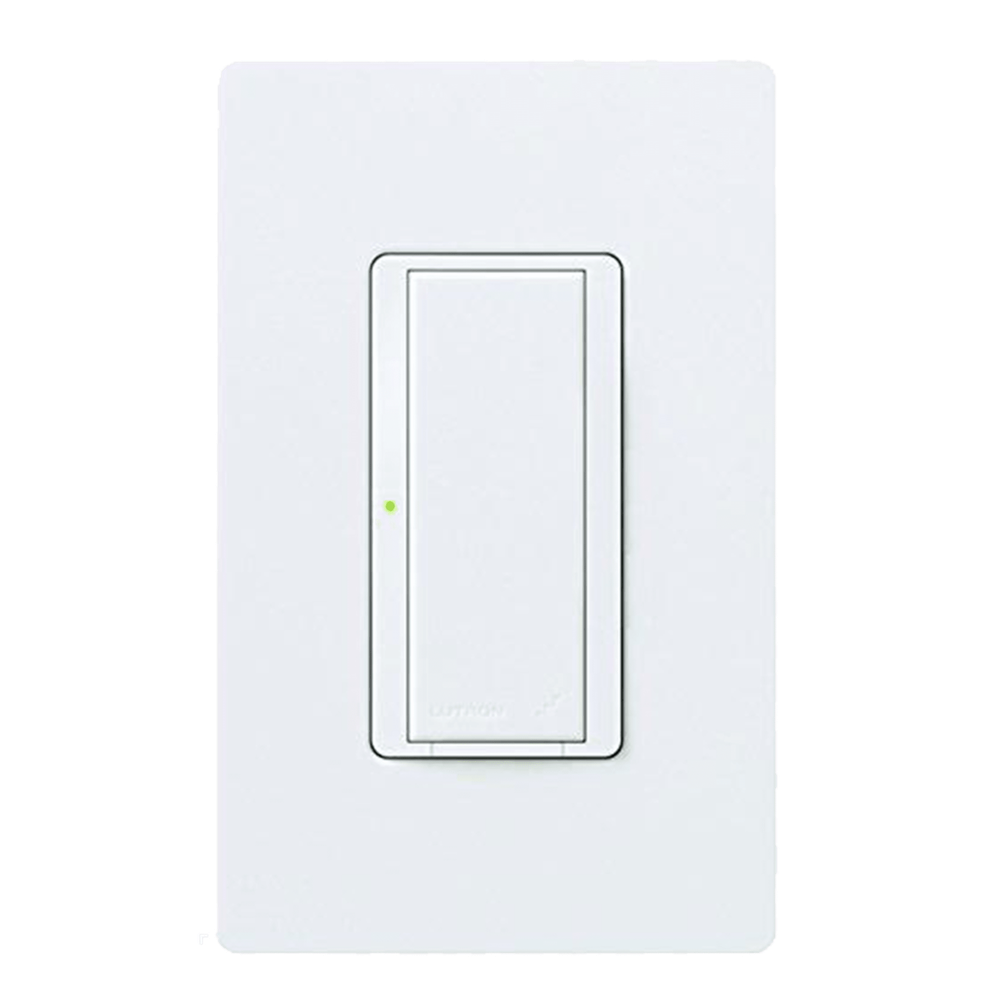 Interruptor inalámbrico Maestro Wireless de encendido/apagado, 6 A en iluminación y 3 A en motores (1/10 HP), 120 V, compatible con controles Pico y sensores Radio Powr Savr
