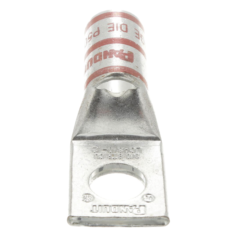 Zapata de compresión LCA3/0-12-X para cal. 3/0 Awg, Barreno para tornillo prisionero de 1/2, 1 Pz