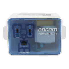 Supresor de Picos Portatil para Pared / 120 Vca / 1800 W / 540 Joules