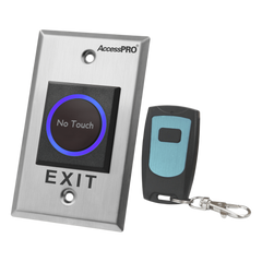 Botón de Salida sin Contacto con Control Remoto / Iluminación LED / Distancia de Detección Touch Ajustable
