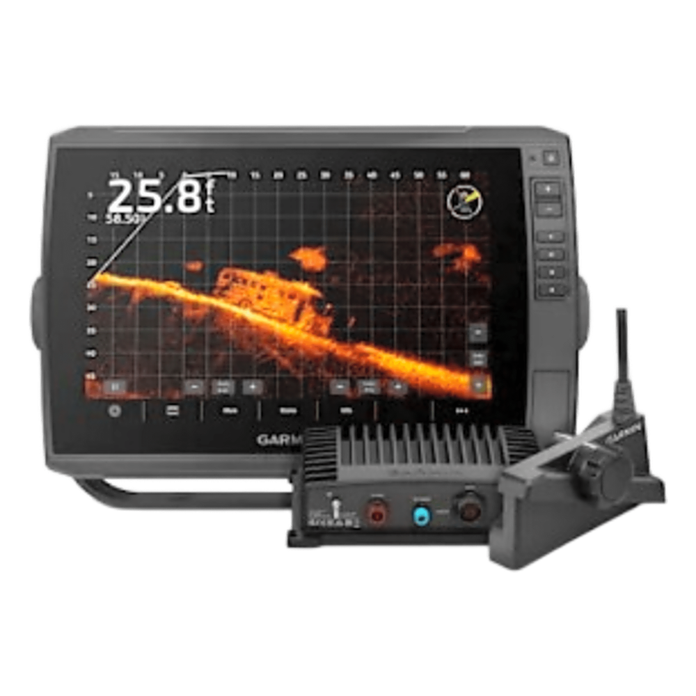 Plotter de Navegación ECHOMAP™ Ultra 2 10" LiveScope™ Plus Bundle / Pantalla Táctil IPS 10" WXGA 1280x800 / GPS Multibanda Multiconstelación 10 Hz / CHIRP ClearVü y SideVü / Compatible con LiveScope y P