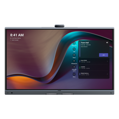 Yealink MeetingBoard 75 Pro, Centro de Colaboración Inteligente con IA, 4K UHD, Android 13, Micrófonos Integrados y Cámara Ultra Gran Angular