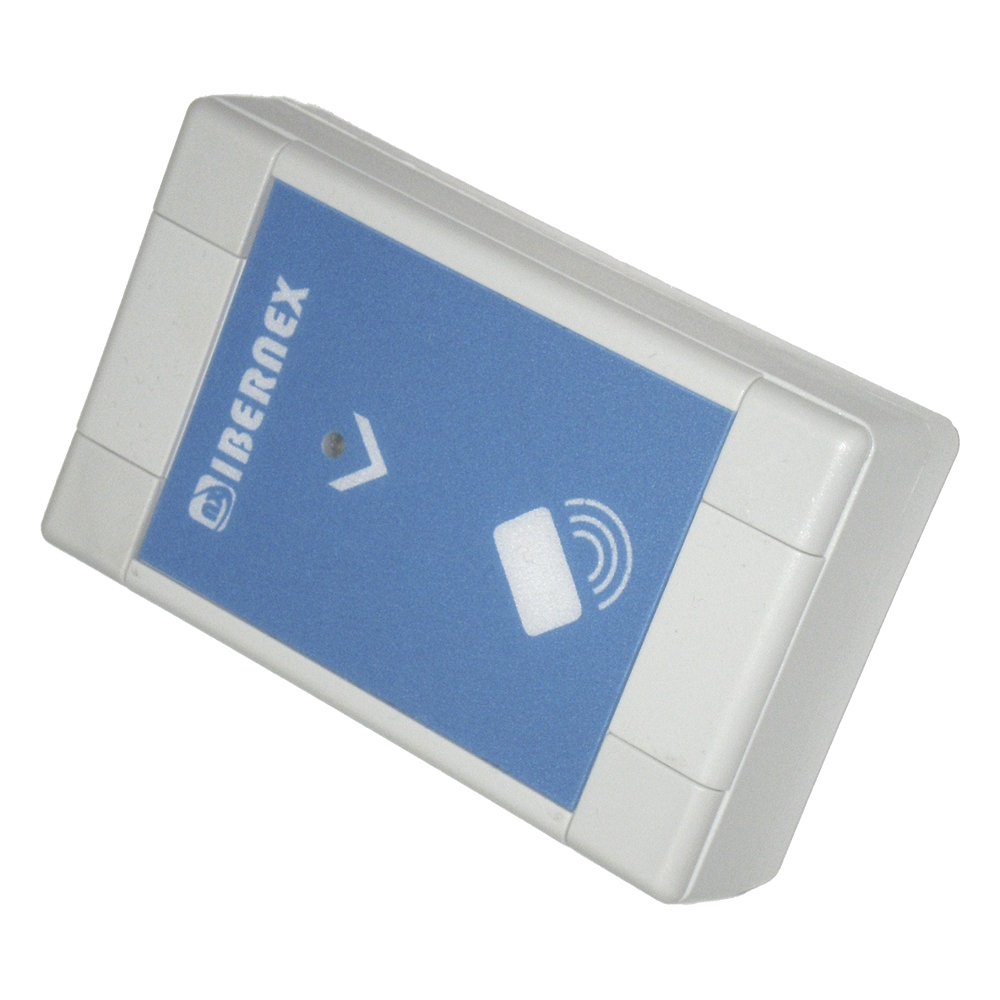 Lector rfid 125khz/ Control de accesos y presencia/ 3 entradas y 1 salida colector abierto/ montaje de superficie