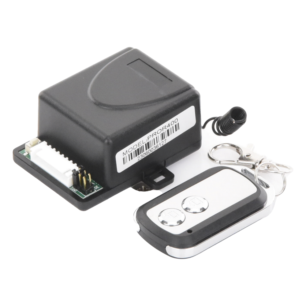 Receptor con 2 Relevadores y Control Remoto hasta 50 metros.