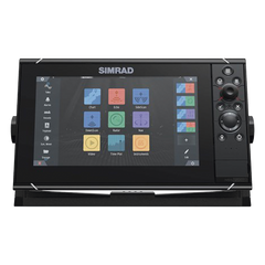 Pantalla Náutica 9 Pulgadas SolarMAX IPS / Procesador iMX 8 / Ecosonda Integrada 1kW CHIRP / GPS Incorporado / Conectividad Inalámbrica / Compatibilidad con Accesorios Simrad / Montaje Flush o Bracket / Incluye Mapa Mundial