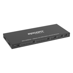 Matricial HDMI | 4x2 | 4K2K@60Hz | HDR | YCbCr 4:4:4 | EDID Auto | Extractor de Audio | Salida de audio análoga y digitalizados | HDCP 2.2 | 18 Gbps