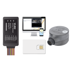 Kit localizador vehicular / 4G LTE / BLE / RS485 / Audio dos vias (requiere accesorios) / incluye SIM500MB2Y, Plataforma EPCOMGPSCODE y UL212 Sensor ultrasonico