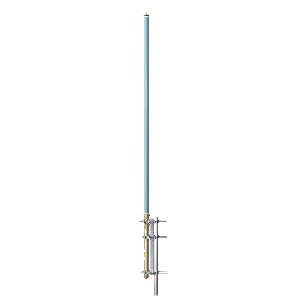 Antena Colineal Omnidireccional 806-869 MHz, 10 dB, 63 MHz de Ancho de Banda, 500 Watt, DIN 7-16 Hembra.