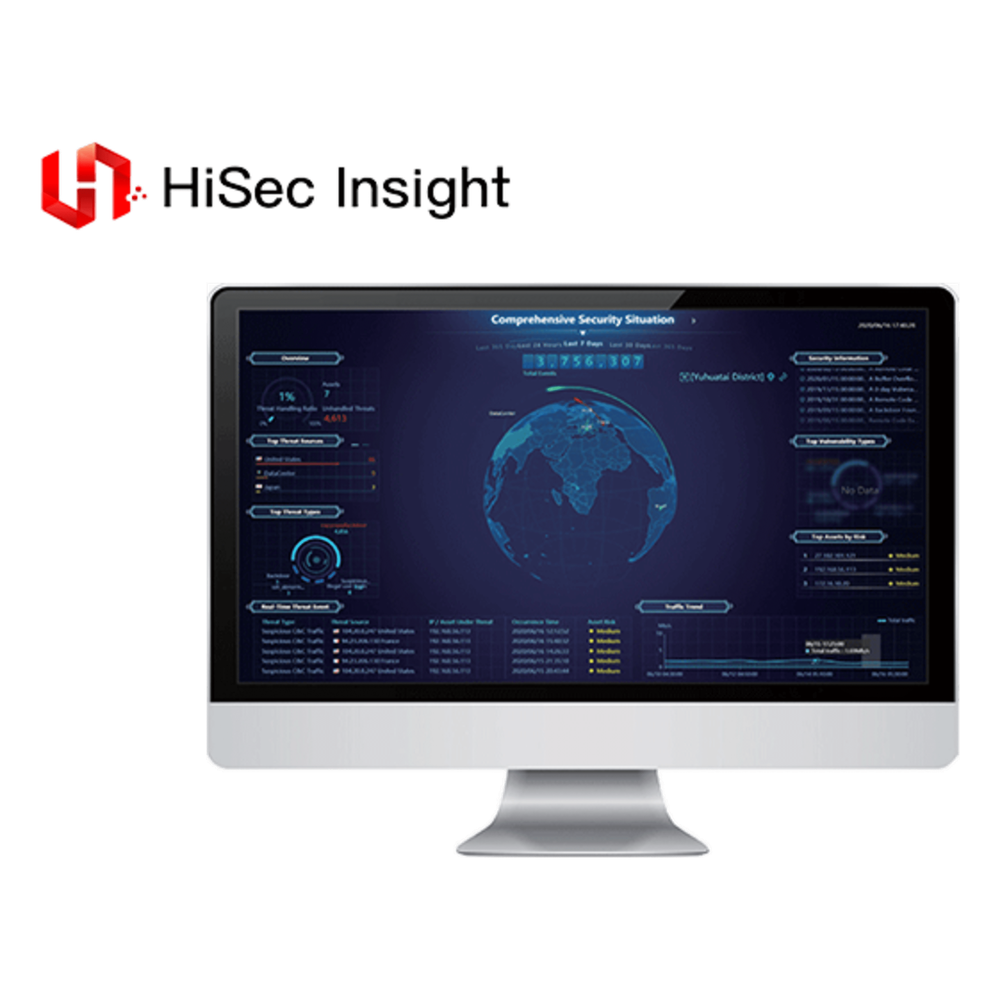 Licencia HiSec-Insight Avanzada,  Protección de Borde y Respuesta para Firewall eKit USG6000F-S125 por 1 año