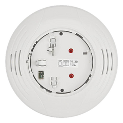 Base sonora inteligente direccionable para detector de humo, volumen y tono configurables desde el panel, color blanco