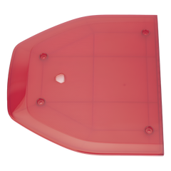 Domo lateral de reemplazo para barra de luces SP216 de la Marca SignalPro, Color Rojo