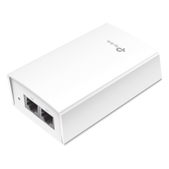 Inyector PoE Pasivo de 48V (24 Watts) / 2 puerto 10/100/1000 Mbps / Plug and Play / Montaje en Pared