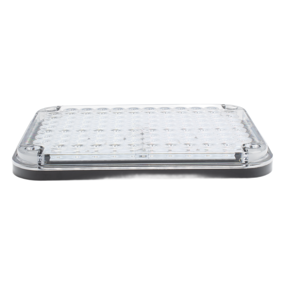 Luz de Advertencia de 9X7", Color Claro, Ideal para Ambulancias