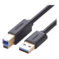 Cable USB-A 3.0 macho a USB-B macho / Ideal para Impresora, Escáner, Pianos, Barras de sonido, etc. / Plug & Play / Compatibilidad Universal / 2 metros