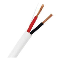 Bobina de 152 m (500 ft) / Cable para Bocina 2x12 AWG / Libre de Oxígeno / Blanco