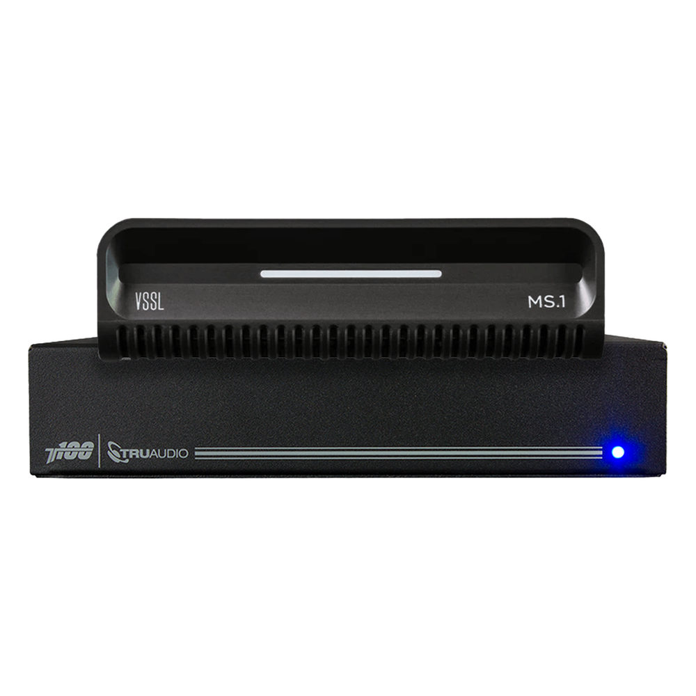 KIT Amplificador T100 y Streamer de Audio Modular MS.1 | PoE + USB-C | HDMI eARC + Óptica + RCA | Bluetooth LE Audio | WiFi | Control4-Crestron-Elan-RTI-URC-Savant-Lutron | AirPlay2-GoogleCast-SpotifyConnect