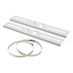 Montaje de Metal para Poste Universal para Gabinetes de Ancho Hasta 30 cm.