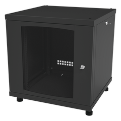 Gabinete Profesional para Telecomunicaciones de 12UR, 638 mm Profundidad.