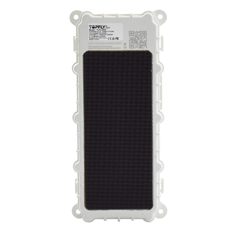 Dispositivo de Seguimiento de Activos / Protección IP67 / Rastreador GPS /  Recargable Li 9600 mAh / LTE Cat-M1/NB-IoT / Tamaño Compacto / Funciona con Energía Solar / Alarma de Batería Baja / Seguridad de Datos MD5/AES / Sopor