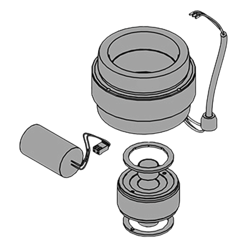ESTATOR PARA FAAC 844 CON CONDENSADOR DE 18 UF