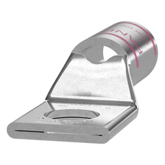 Zapata de compresión LCA1/0-38-X para cal. 1/0 Awg, Barreno para tornillo prisionero de 3/8, 1 Pz