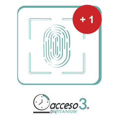 [BAJO PEDIDO] Expansión (Checador adicional) para Software de Tiempo & Asistencia compatible con SISTEMAS DE NOMINA / Acceso3 - TITANIUM