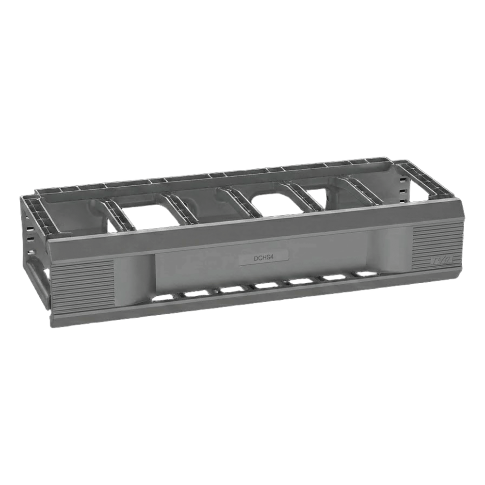 Organizador de Cables Horizontal CableTek, Sencillo (Solo Frontal), Para Rack de 19in, 2 UR