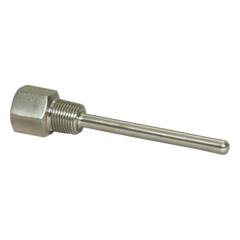 Termopozo de inmersión de 6 pulgadas para sensor de temperatura de agua Honeywell C7041D2001/U