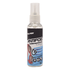 Antiempañante, ideal para eliminar problemas de empañamiento en googlees, mascaras, cascos, lentes, bote 60 ml