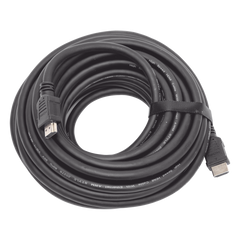 Cable HDMI de 10 Metros (32.81 pies) (High Speed) / Resolución 4K / Soporta Canal de Retorno de Audio (ARC) / Soporta 3D / Blindado para Reducir Interferencia / Chapado en Oro / Alta Resistencia y Durabilidad