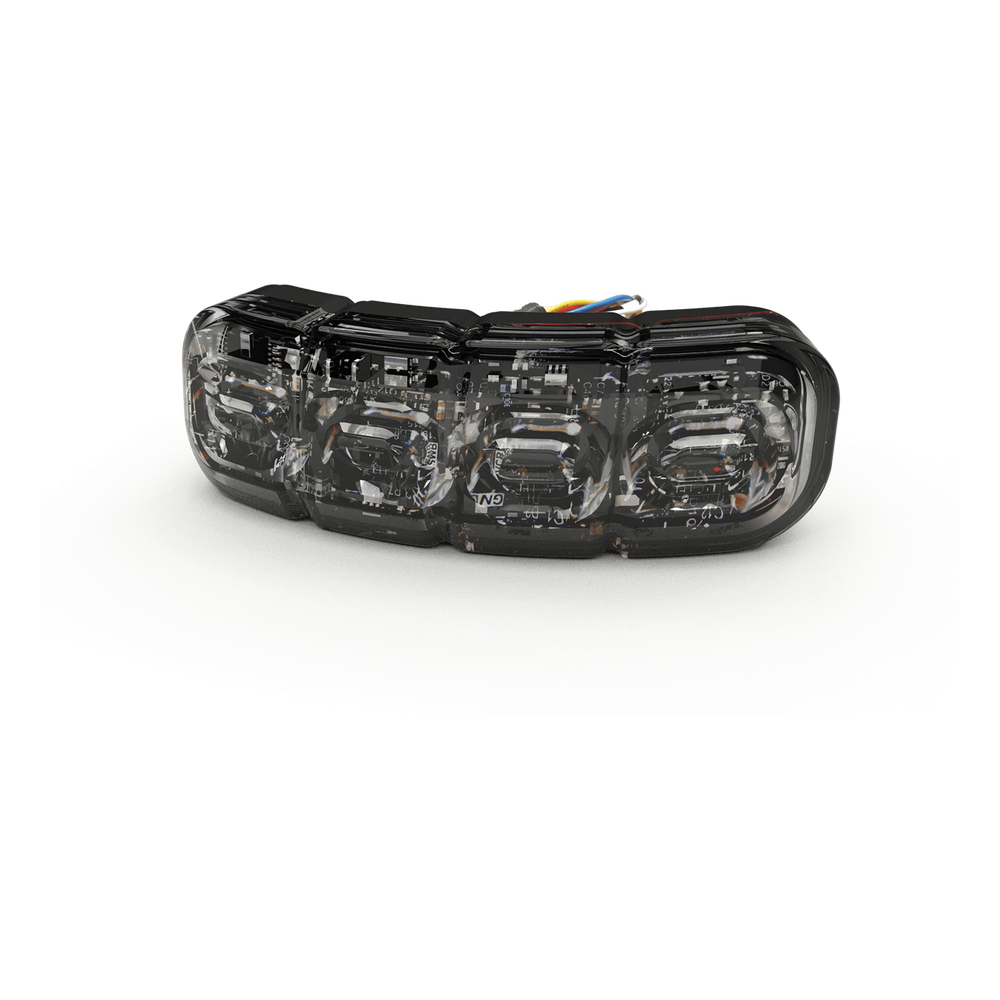 Luz Perimetral Flexible 8 LED color Rojo/Azul