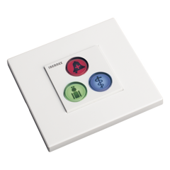Modulo de 3 Botones iluminados para habitación de Hospital / Alarma / Cancelar y Código Azul / BUS RS485 / Compatible con NX0019/B, NX1021 Y NX0015