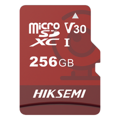 MicroSD HIKSEMI NEO Plus / 256 GB / 95 MB/s Lectura / 55 MB/s Escritura / Clase 10 U3 / TLC NAND / Especializada Para Videovigilancia 24/7