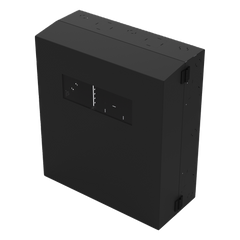 Gabinete de Pared con Rack Horizontal de 6 UR, con Ventanilla de Inspección, Se envía el Gabinete Armado.