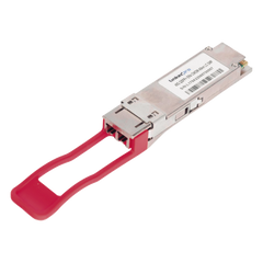 Transceptor Óptico QSFP28 (Mini-Gbic) / Multimodo 850 nm / 100 Gbps / Conectores LC/UPC Dúplex / DDM / Hasta 100 m