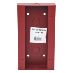 Caja de montaje superficial para estación de liberación de agente, compatible con BG-12LR, BG-12LRA y NBG-12LRA