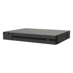 DVR 16 Canales TurboHD + 8 Canales IP / 5 Megapixel Lite - 3K Lite / Audio Bidireccional / Detección de Movimiento 2.0 / 1 Bahía de Disco Duro / H.265+ / Salida en Full HD