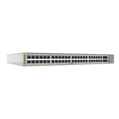 Switch Administrable CentreCOM GS980M, Capa 3 de 48 puertos 10/100/1000Mbps + 4 SFP Gigabit