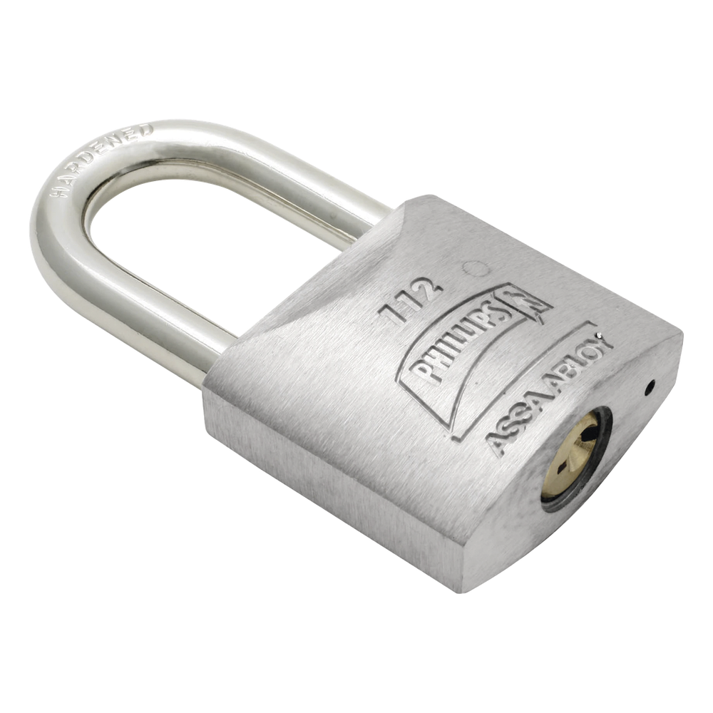Candado Metálico de Gancho Largo / Llave PH-32 para 4 pernos de combinación / Cuenta con barreno para salida de agua.