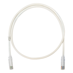 Cable de Parcheo UTP Categoría 6, con Plug Modular en Cada Extremo - 2 Metros (6.56 Pies) - Blanco Mate