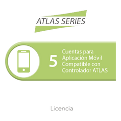 Licencia de 5 cuentas para aplicación Móvil compatible con controlador ATLAS